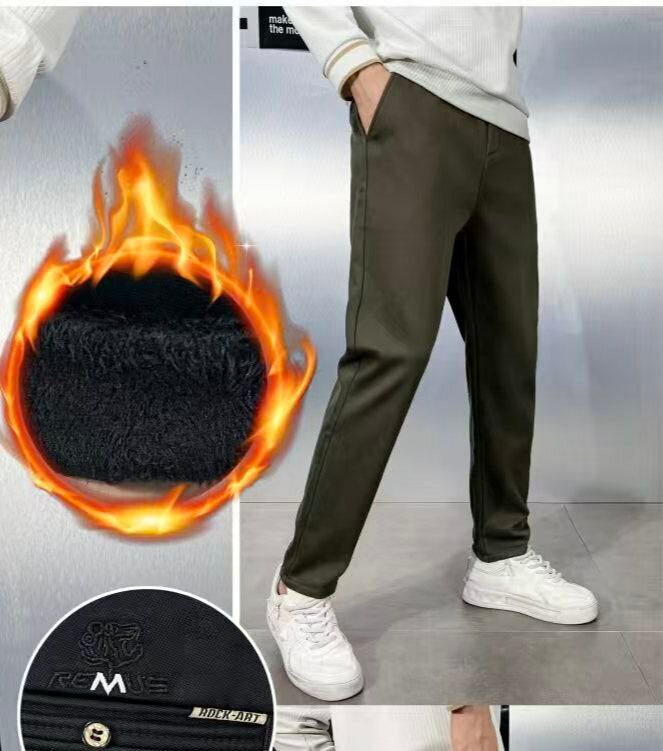 Брюки утеплённые брюки с начёсом