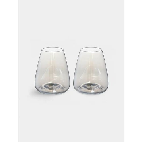 Стакан 11 см 460 мл 2 шт кристальное стекло перламутр Opera polar 2535₽