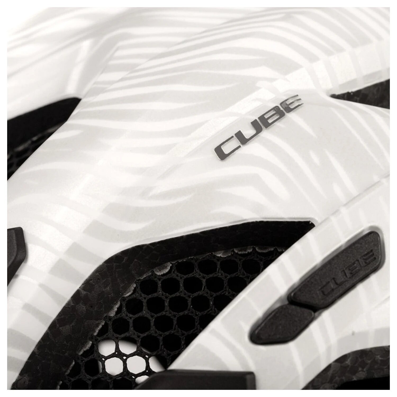 Шлем велосипедный CUBE Cube helm pathos white — фото 1