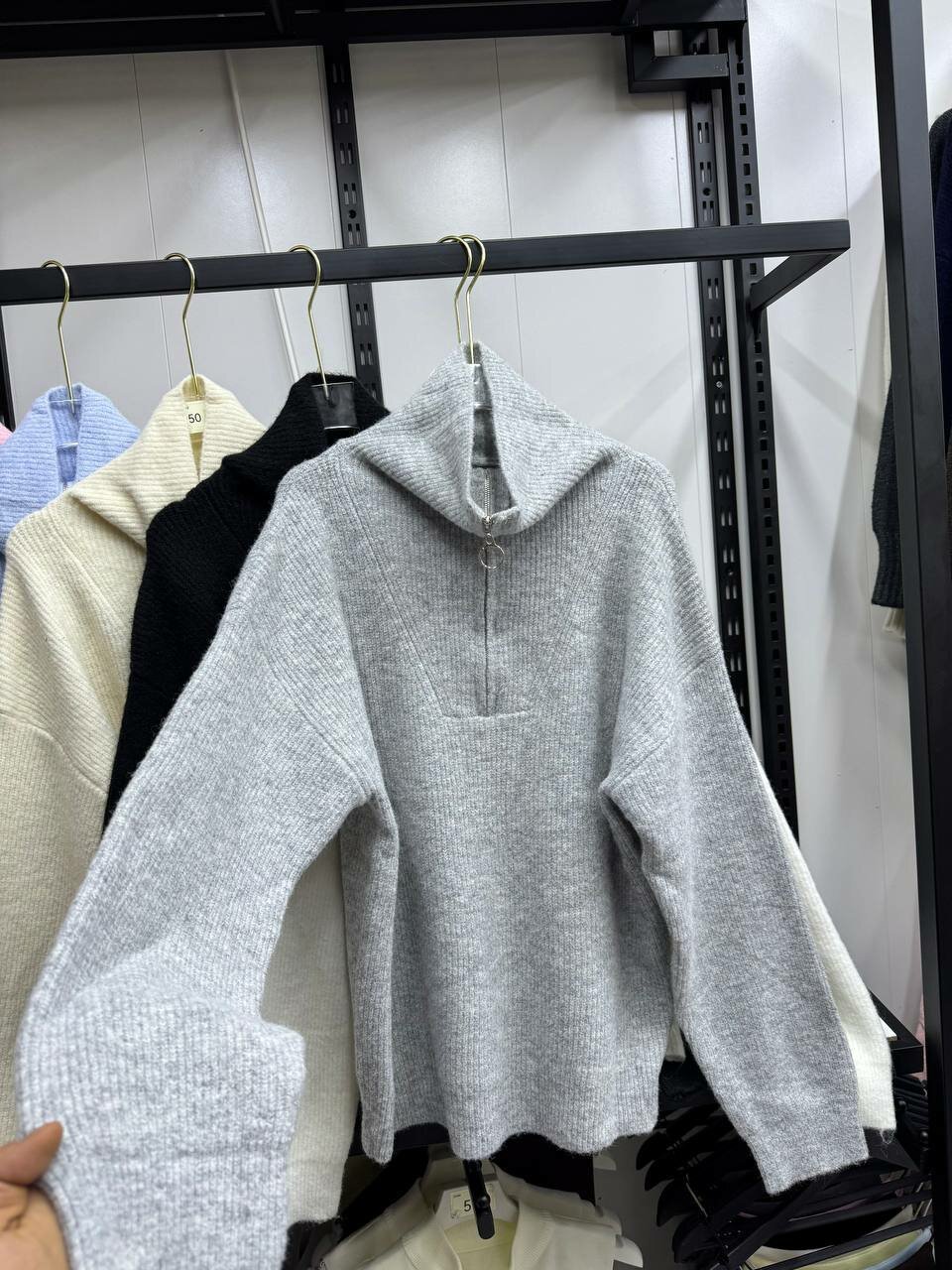 Джемпер , размер нет, розовый — фото 1