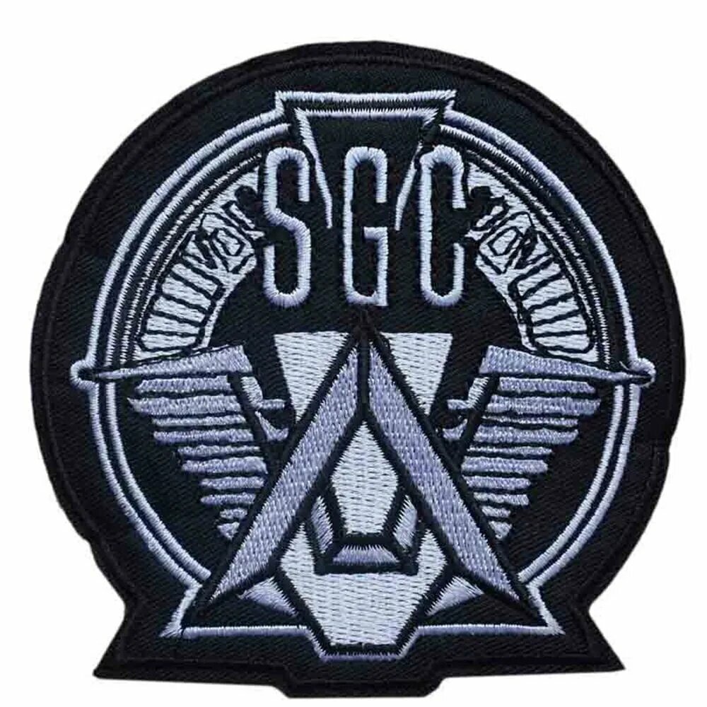 KNOW EASY-Вышитый патч STARGATE SG1 Командование SGC Прометей для футболок, кепок, рюкзаков.