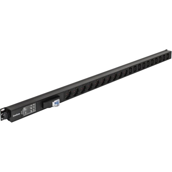Блок розеток Exegate ServerPro PDU-V213 Al-10C1310S-T-1P (EX300289RUS)