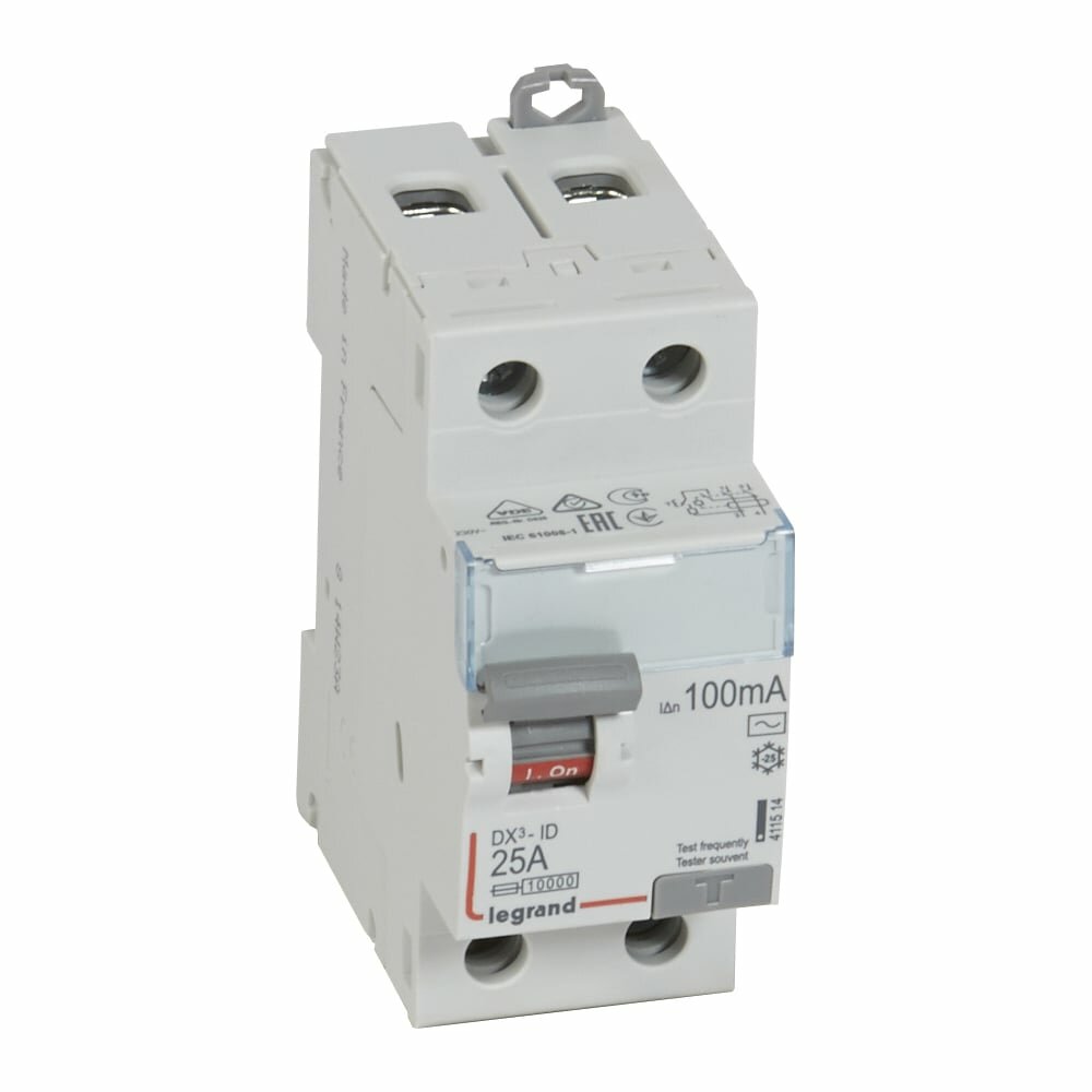 Выключатель дифференциального тока Legrand DX3