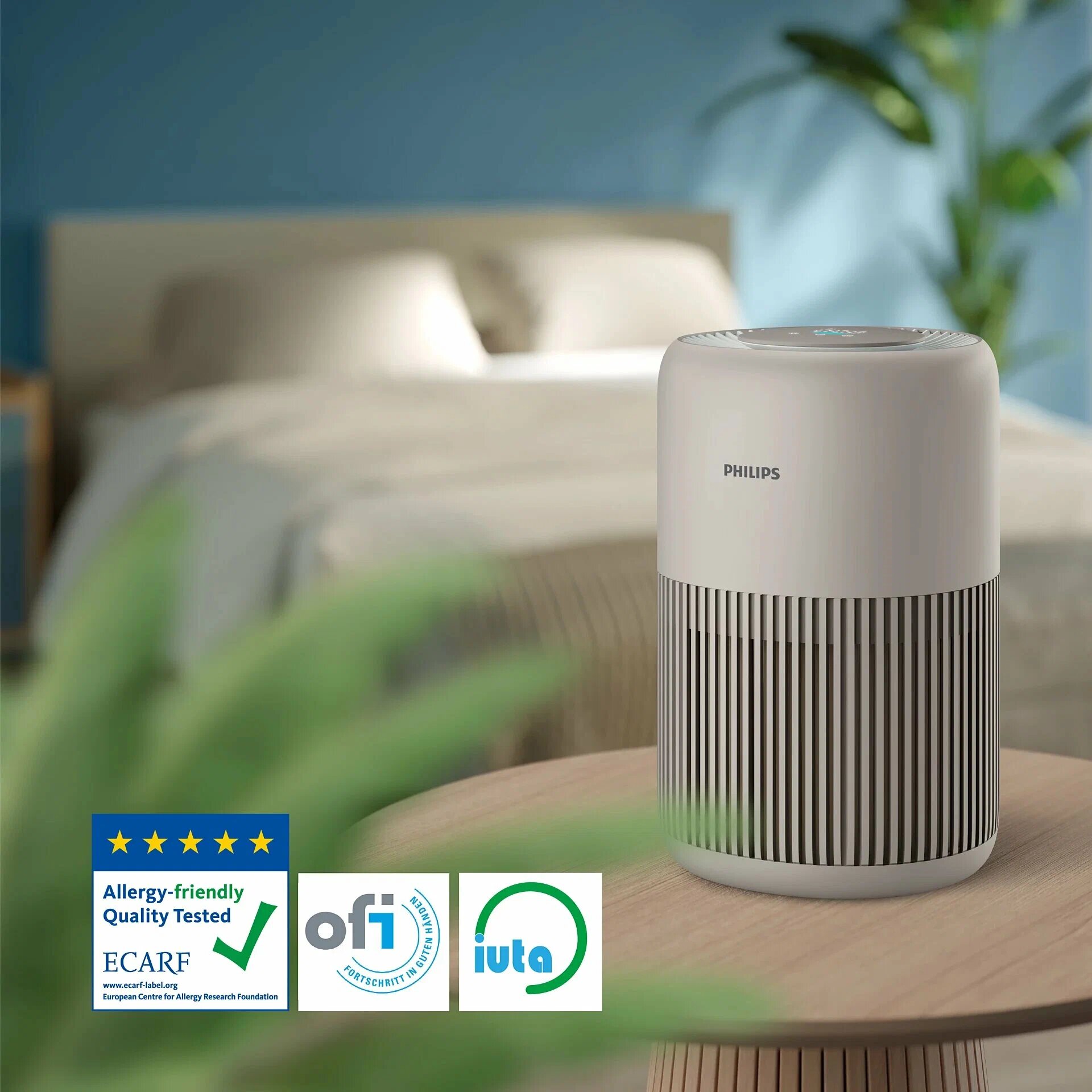 Очиститель воздуха Philips AC0921, HEPA фильтр, угольный фильтр, 250м³/ч, 65м²
