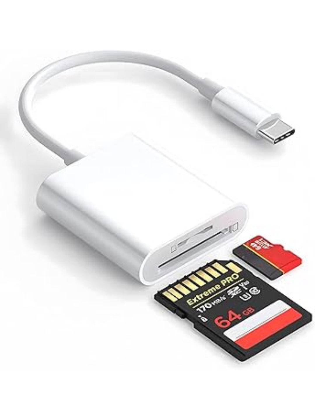 USB HUB 3.0, Кард ридер, Type-C и USB-хаб на 2 порта, хаб-концентратор, USB-порт — фото 1