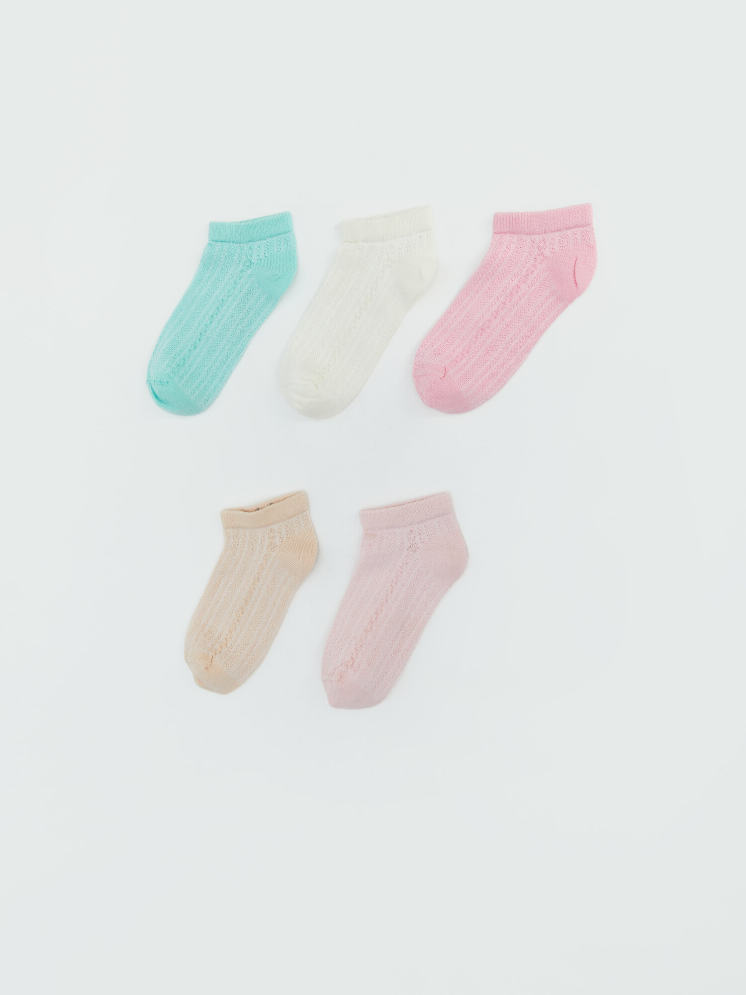 Носки LC Waikiki 5 пар размер 14-22(0-2 лет) розовый