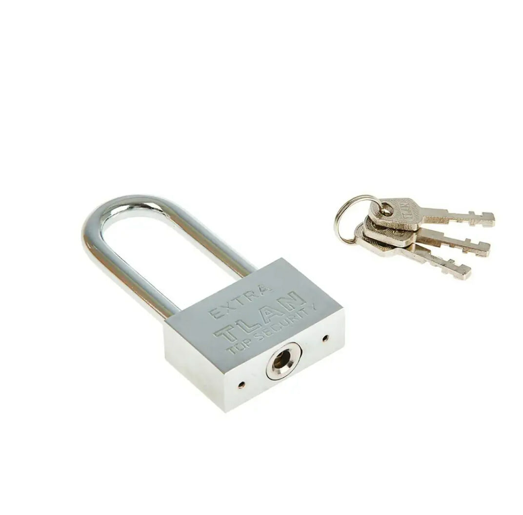 Замок навесной 30мм с длинной дужкой L30