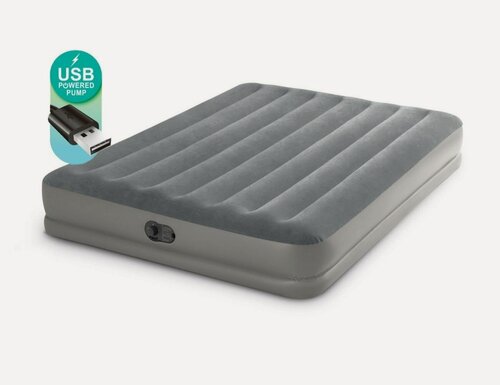 Изображение товара Надувной матрас Intex Prestige Mid-Rise Airbed (Queen), 152х203х30см, со встроенным USB-насосом, 64114