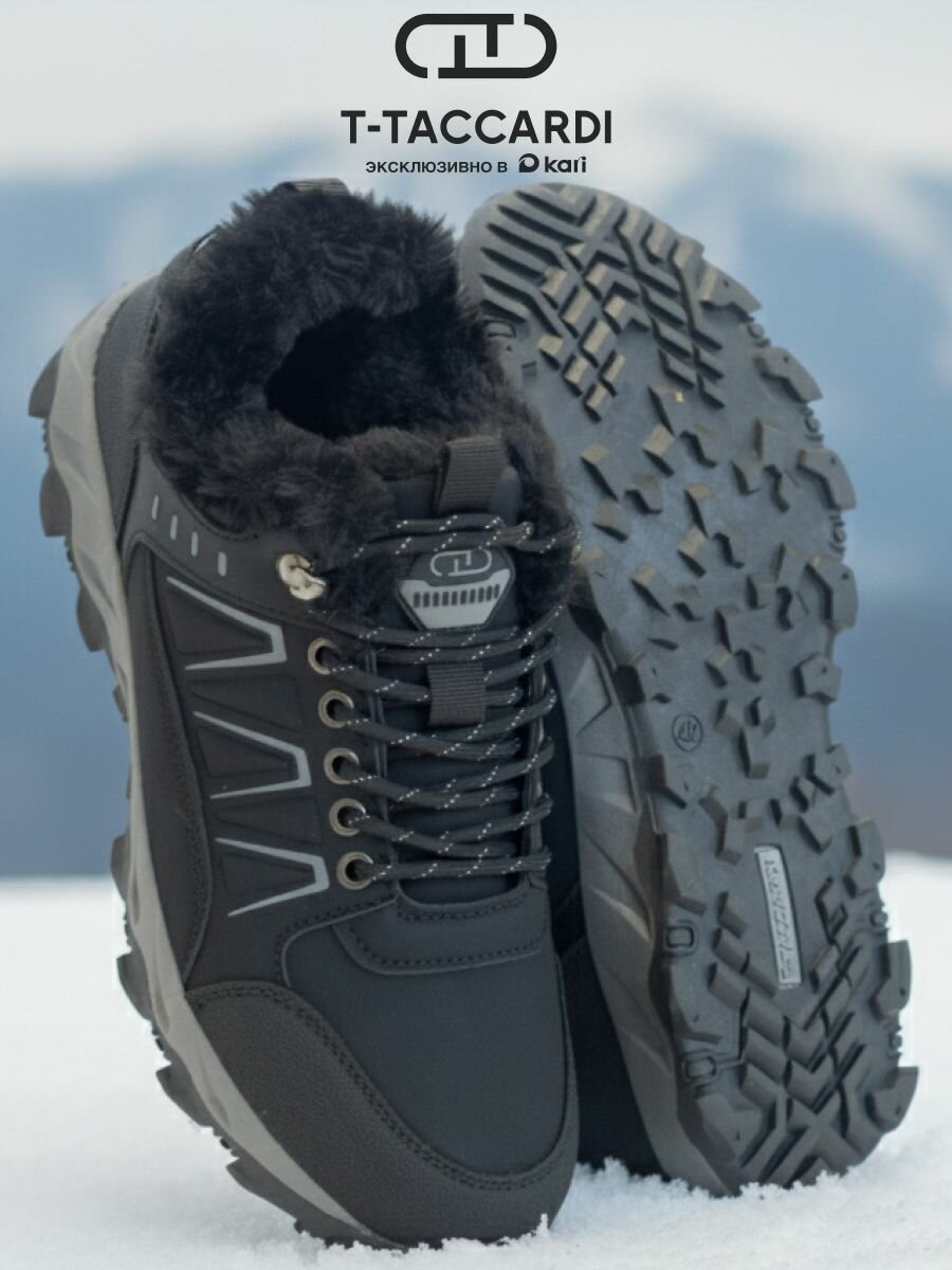 Кроссовки T.Taccardi, полнота 7 (RU)/ на среднюю и широкую стопу, размер 43, черный 2