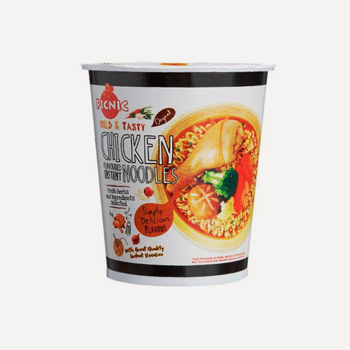 Изображение товара Лапша быстрого приготовления Picnic со вкусом курицы 60 г, Таиланд
