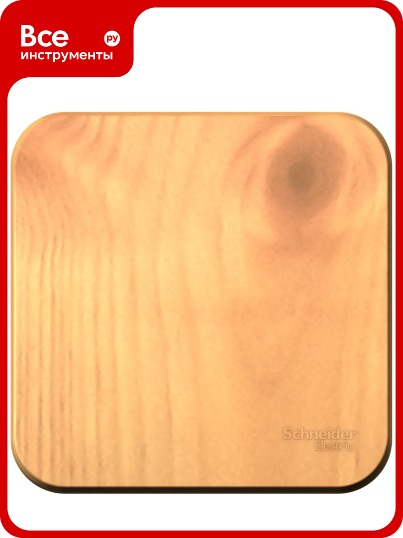 1 клавишный выключатель Systeme Electric BLANCA открытой установки  10А  250B  ясень BLNVA101015