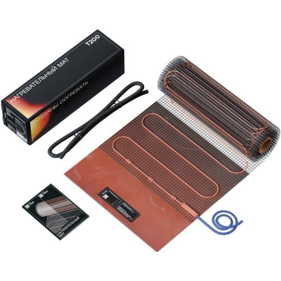 Нагревательный мат Voltum 200 Вт/м 6 м 3 м2 VLT01-200-3.0