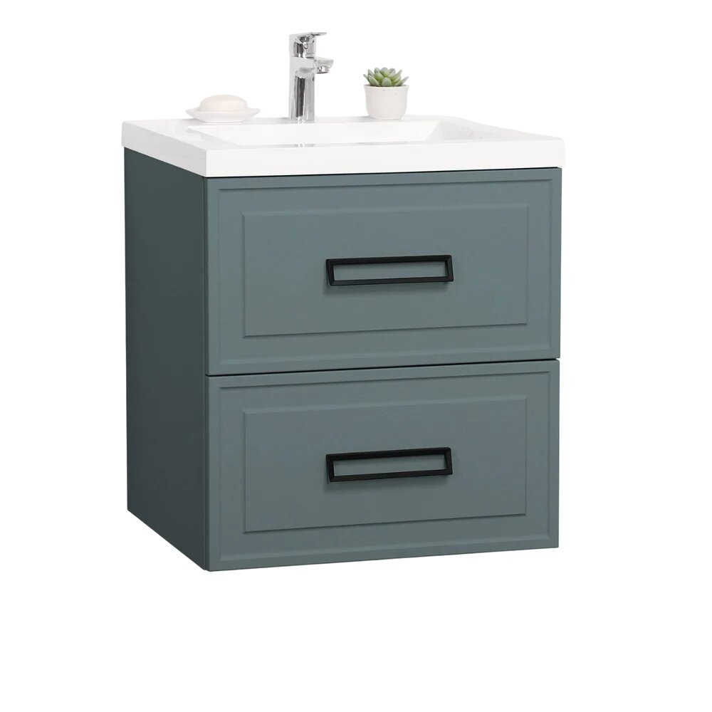 Тумба с раковиной Itana Pino 60 подвесная веллюто авокадо