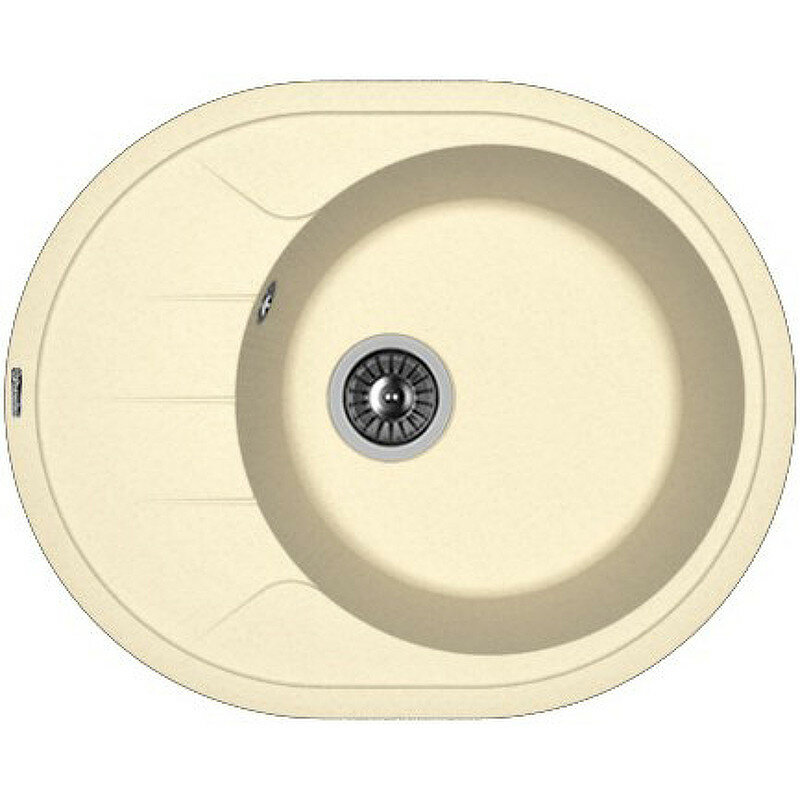 Кухонная мойка Florentina Родос-620 20.245. B0620.202 Шампань искусственный камень (литьевой мрамор) встраиваемый