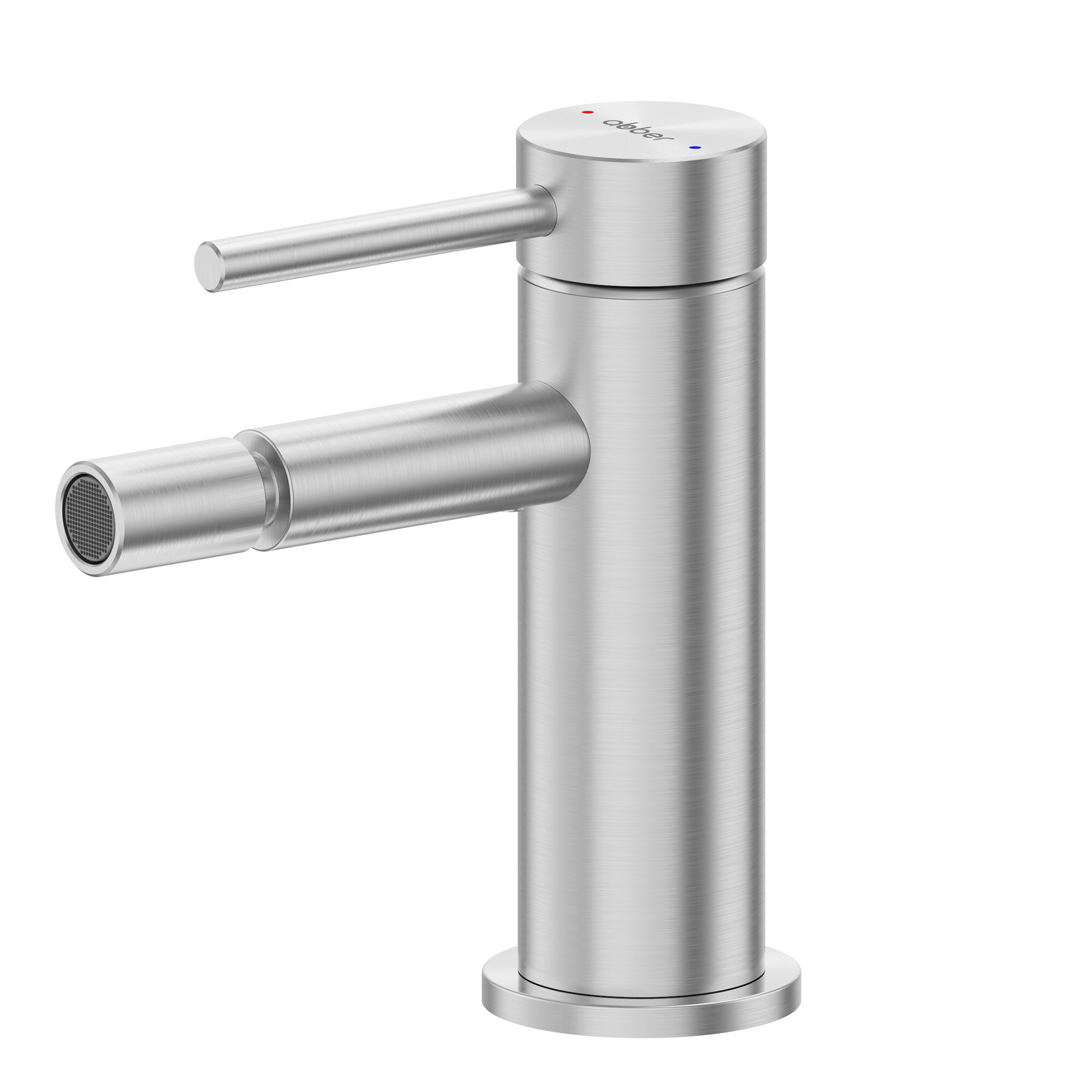 Смеситель ABBER Wasser Kreis 316 AF8124BST для биде, брашированная сталь