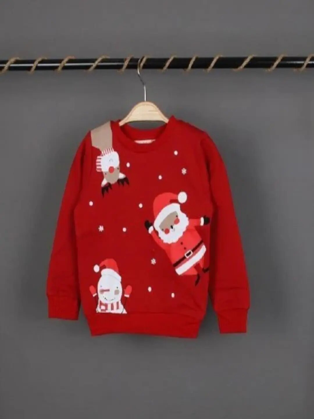 Свитшот Snoopy, размер 116 см, red — фото 1