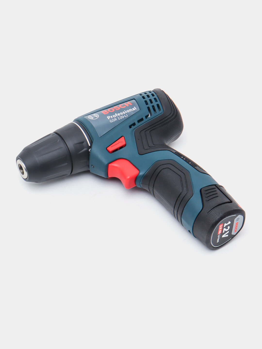 Аккумуляторная дрель-шуруповерт Bosch GSR 120-LI Professional 30 Н·м, 12В, в кейсе