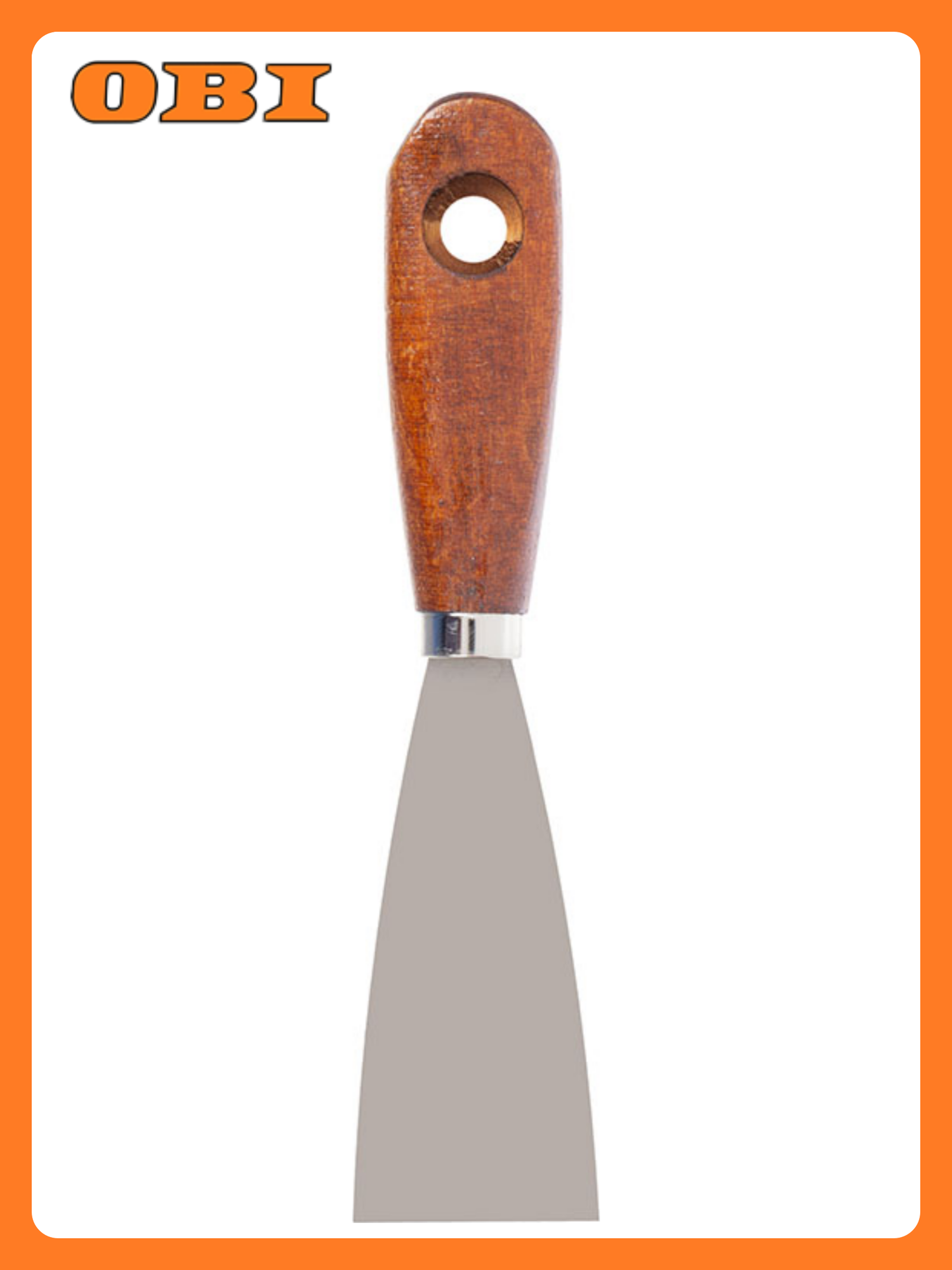 Шпатель KORVUS малярный стальной 40мм