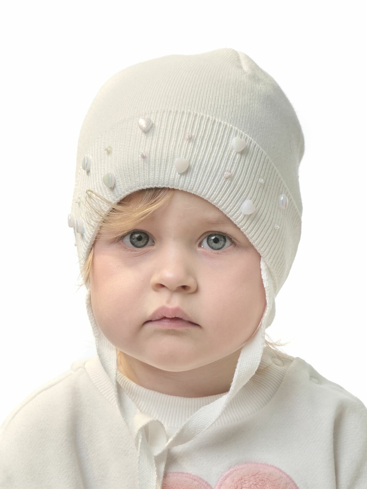 Шапка-бини Андерсен Весна-лето 2024 для девочек