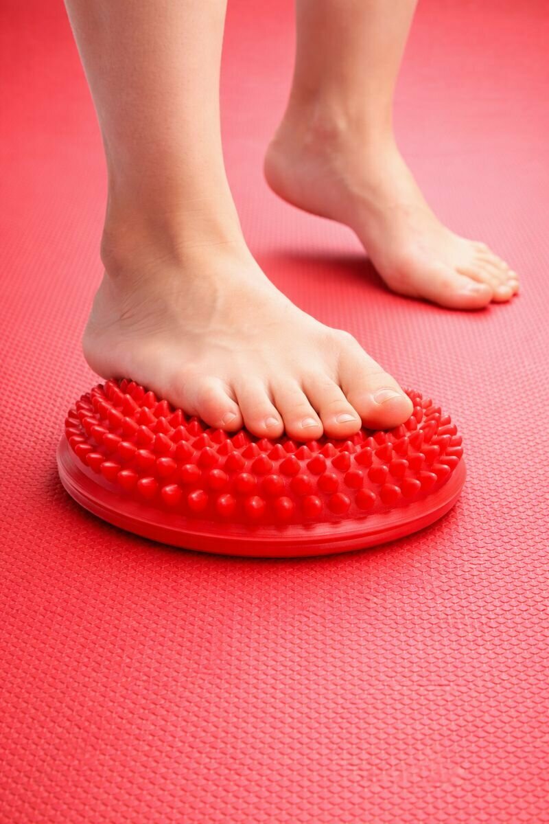 Массажный мяч для йоги и фитнеса YOJIK_Q