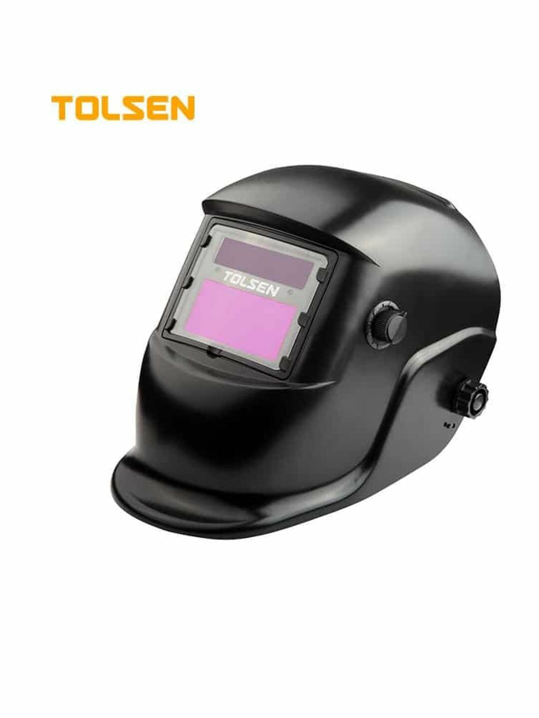 Сварочная маска Tolsen 45087, хамелеон, с автозатемнением, защита глаз и лица