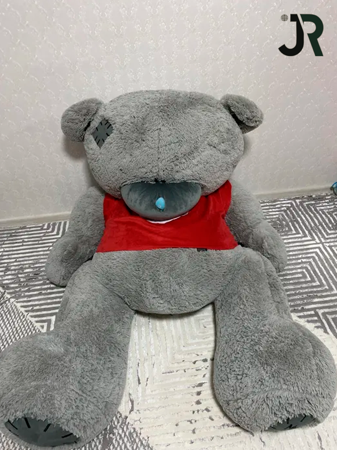 Мягкая игрушка Teddy Bear "Медвежонок", гипоаллергенная, 200 см