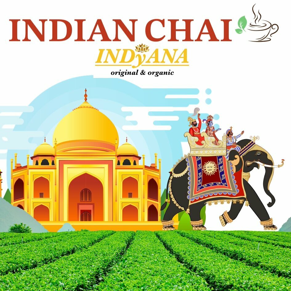 Индийский чай INDYANA "Защитник силы" , аюрведические травы, гранулированный