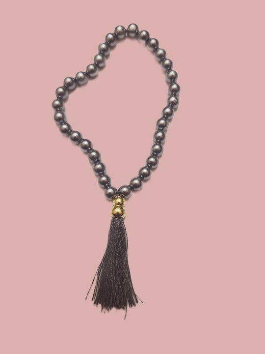 Чётки, длина 25 см, grey — фото 1