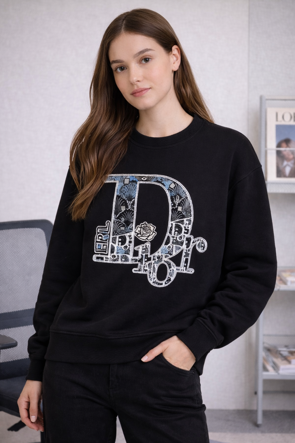 Свитшот для кормящих мам M