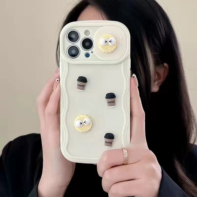 Чехол "Briquette Coffee", для iPhone 16 Pro Max, защита камеры — фото 1