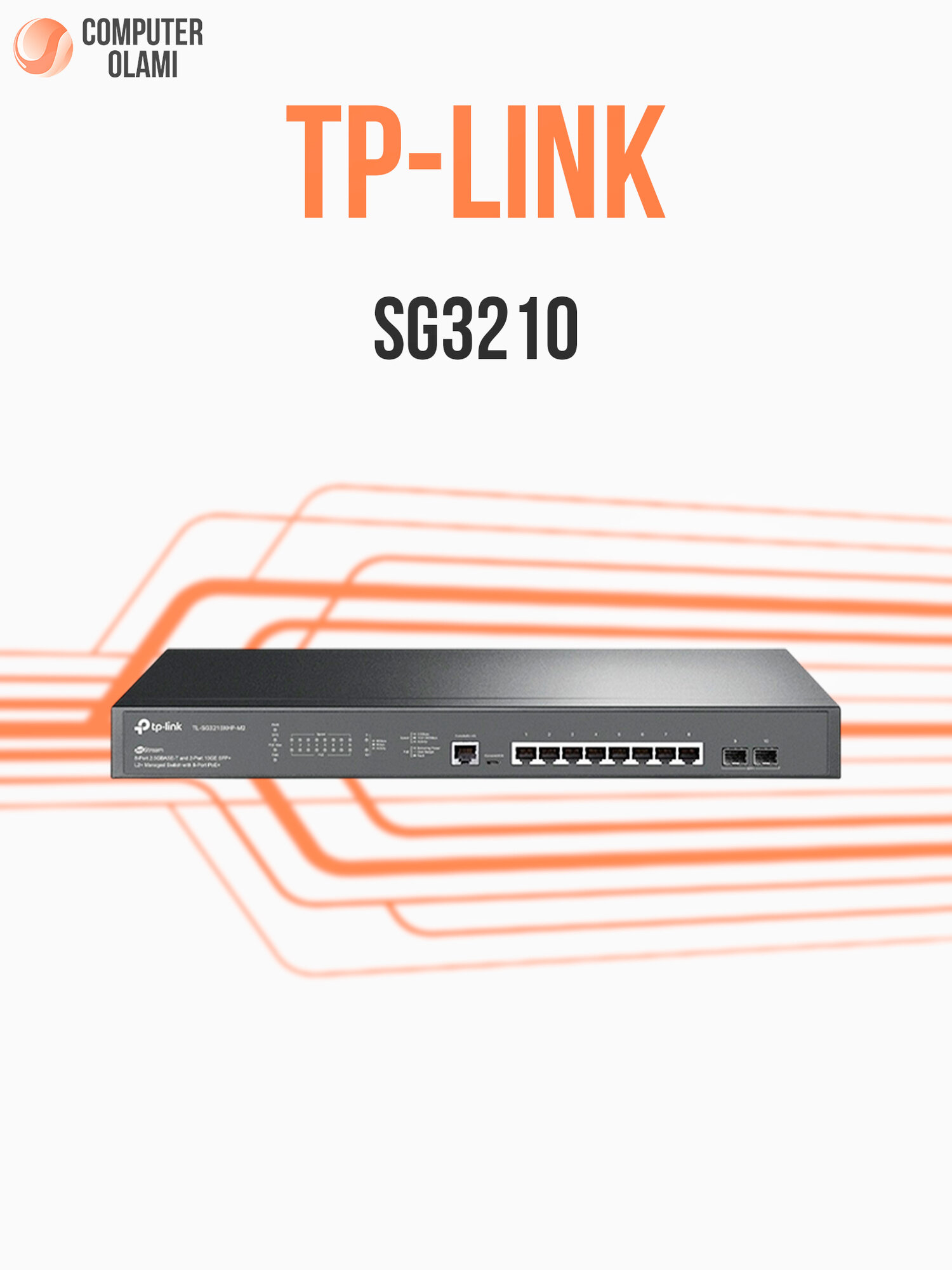 Управляемый коммутатор TP-Link SG3210 Gigabit Ethernet для корпоративных и офисных сетей