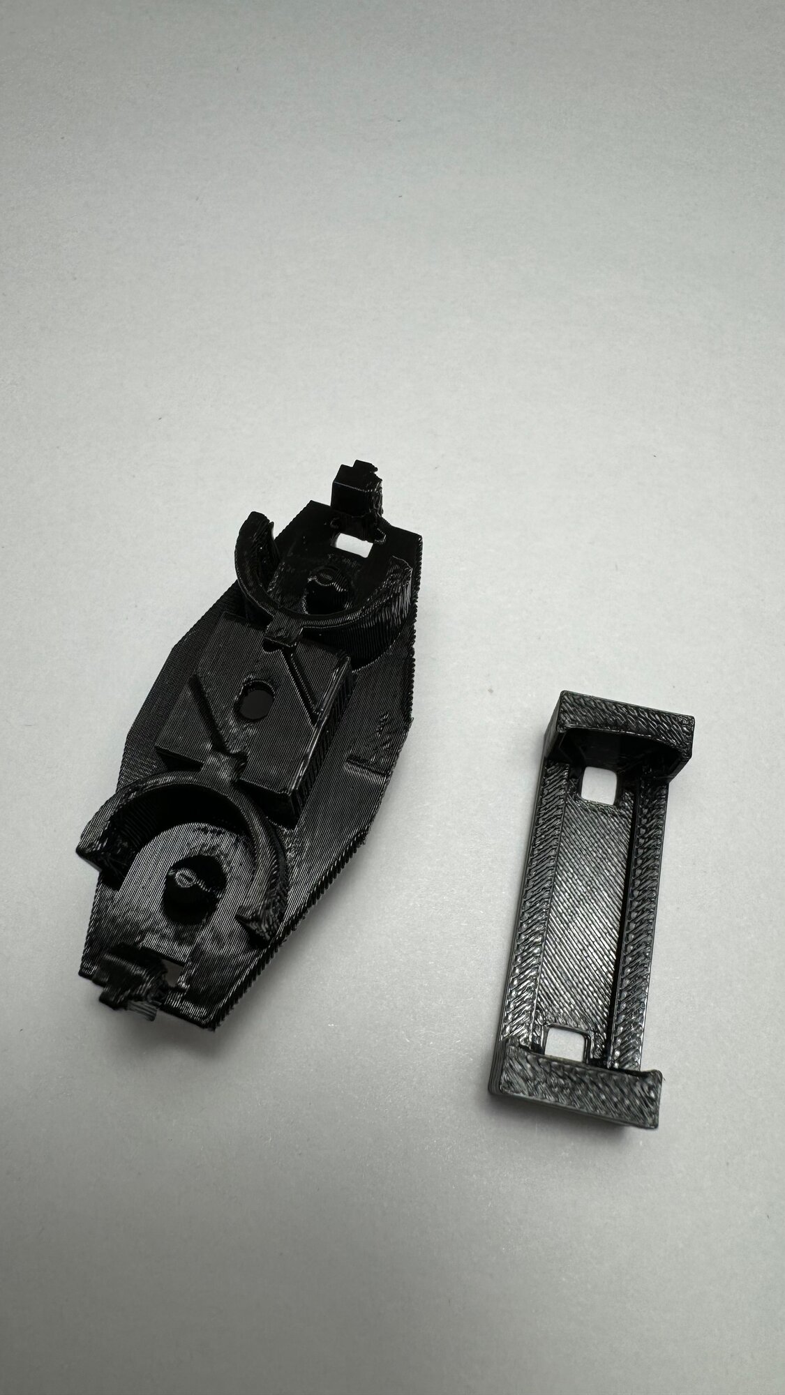 Защелки руля для Уаз Патриот (Patriot), защелка и ответная часть, черные — фото 1