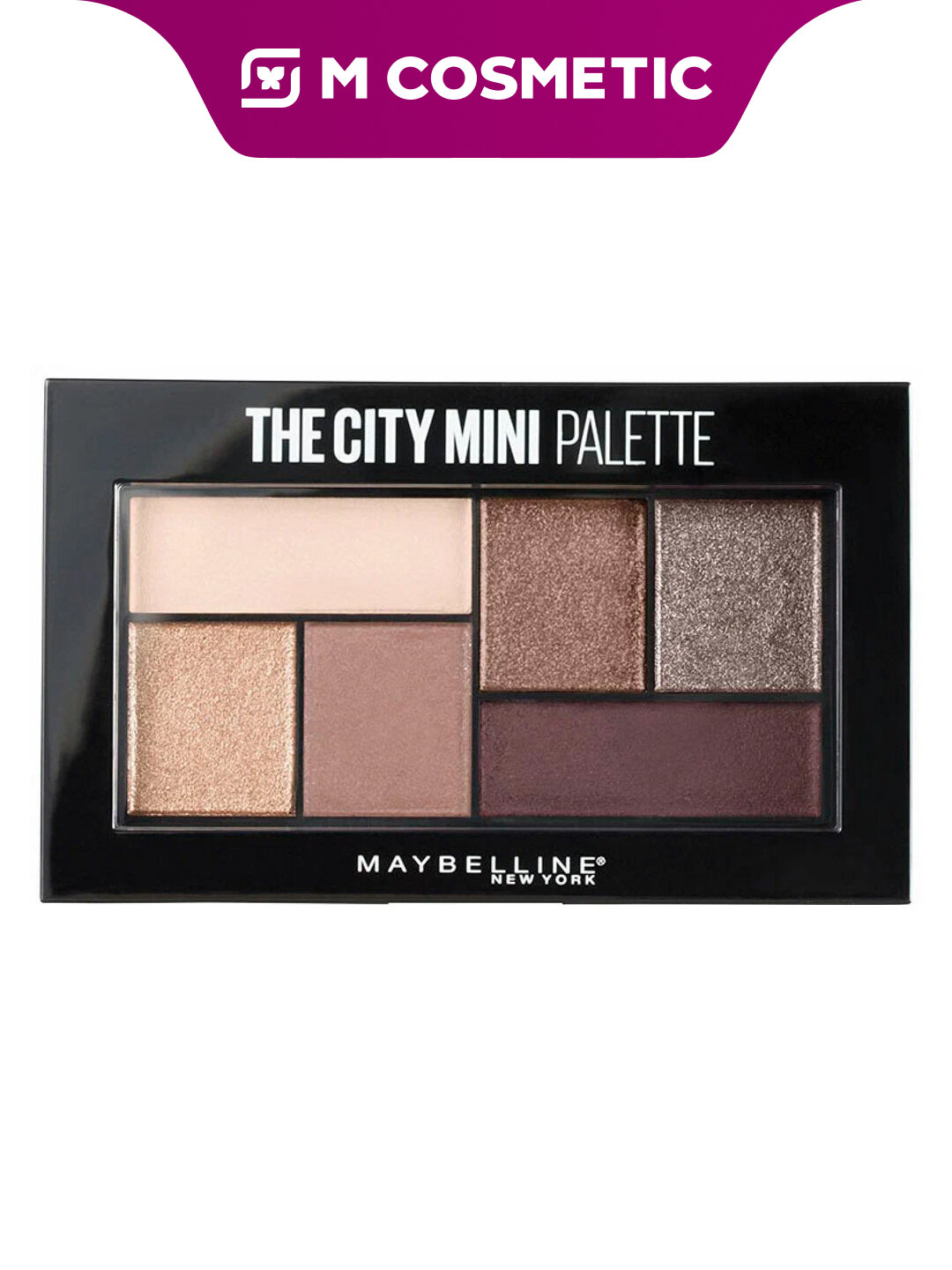 MAYBELLINE City Mini Тени для век тон 410 6 г – стиль и выразительность
