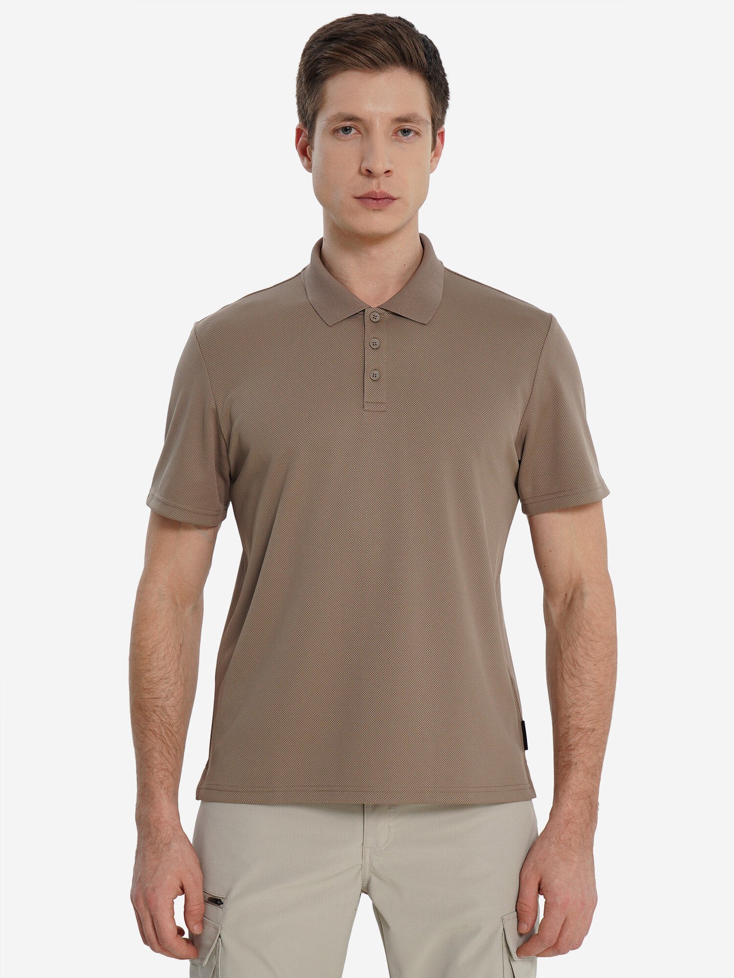 Поло Northland, размер 52-54, коричневый — фото 1