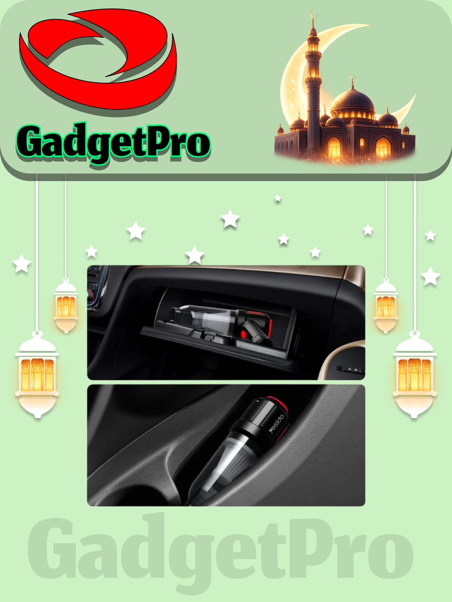 Беспроводной мини-пылесос Yesido VC03 Vacuum Cleaner 4500Pa Wireless Mini Portable - для дома и авто