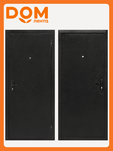 Изображение товара Дверь металлическая Форпост 52 960х2050, правая, сталь, черная