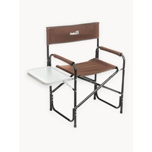 Кресло директорское с откидным столиком коричневое (T-HS-DC-04S-BN) Helios