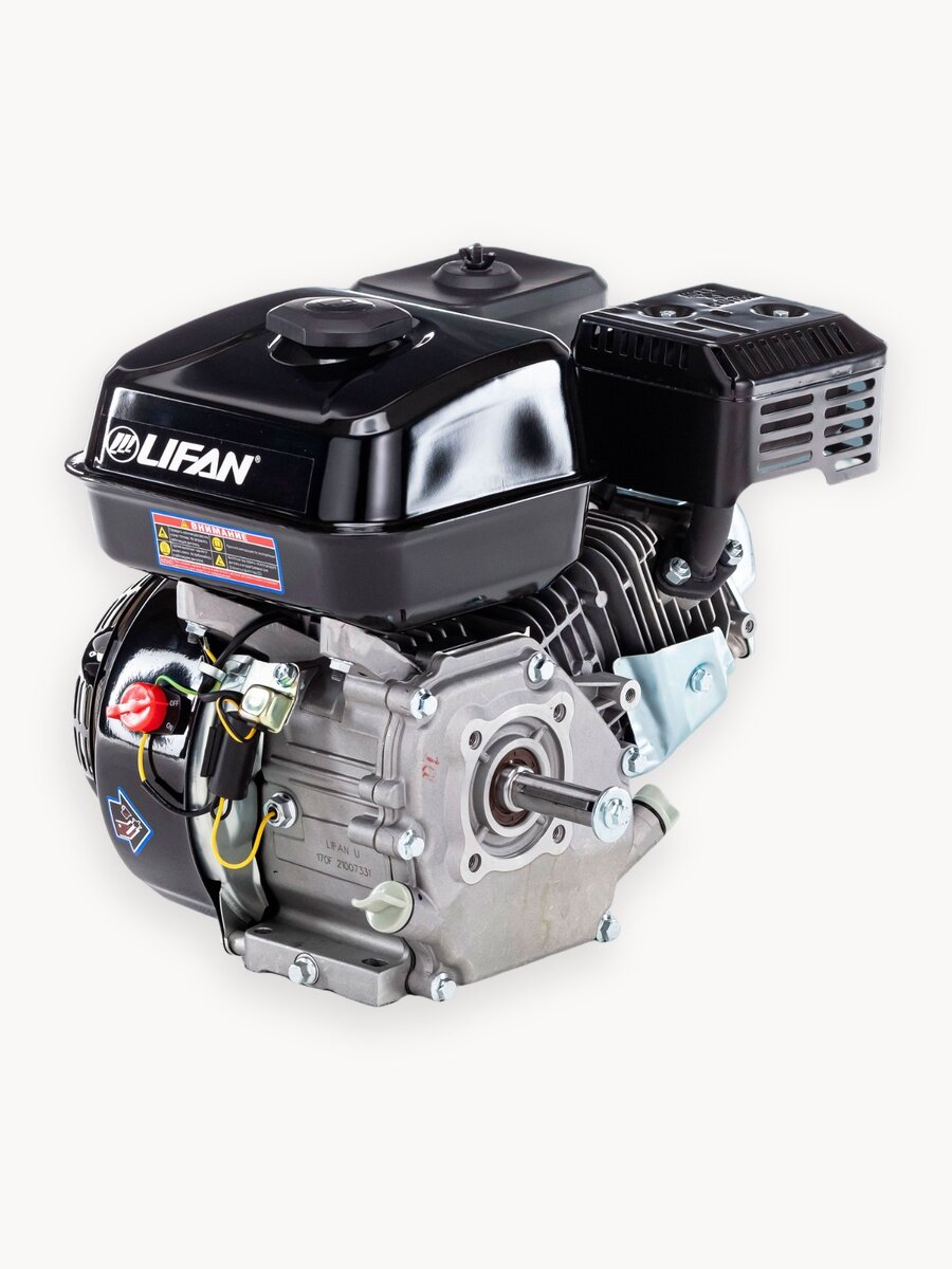Двигатель бензиновый LIFAN 170FM 7 л. с. ручной стартер вал 19мм