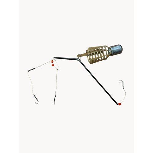 Кормушка оснащенная 140 гр. Пуля, карповый монтаж 