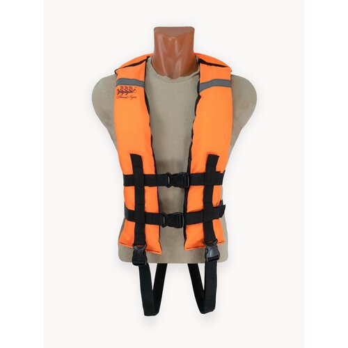 Жилет спасательный ЭКО Таймень XXL Оранжевый- вес 90-110 кг.