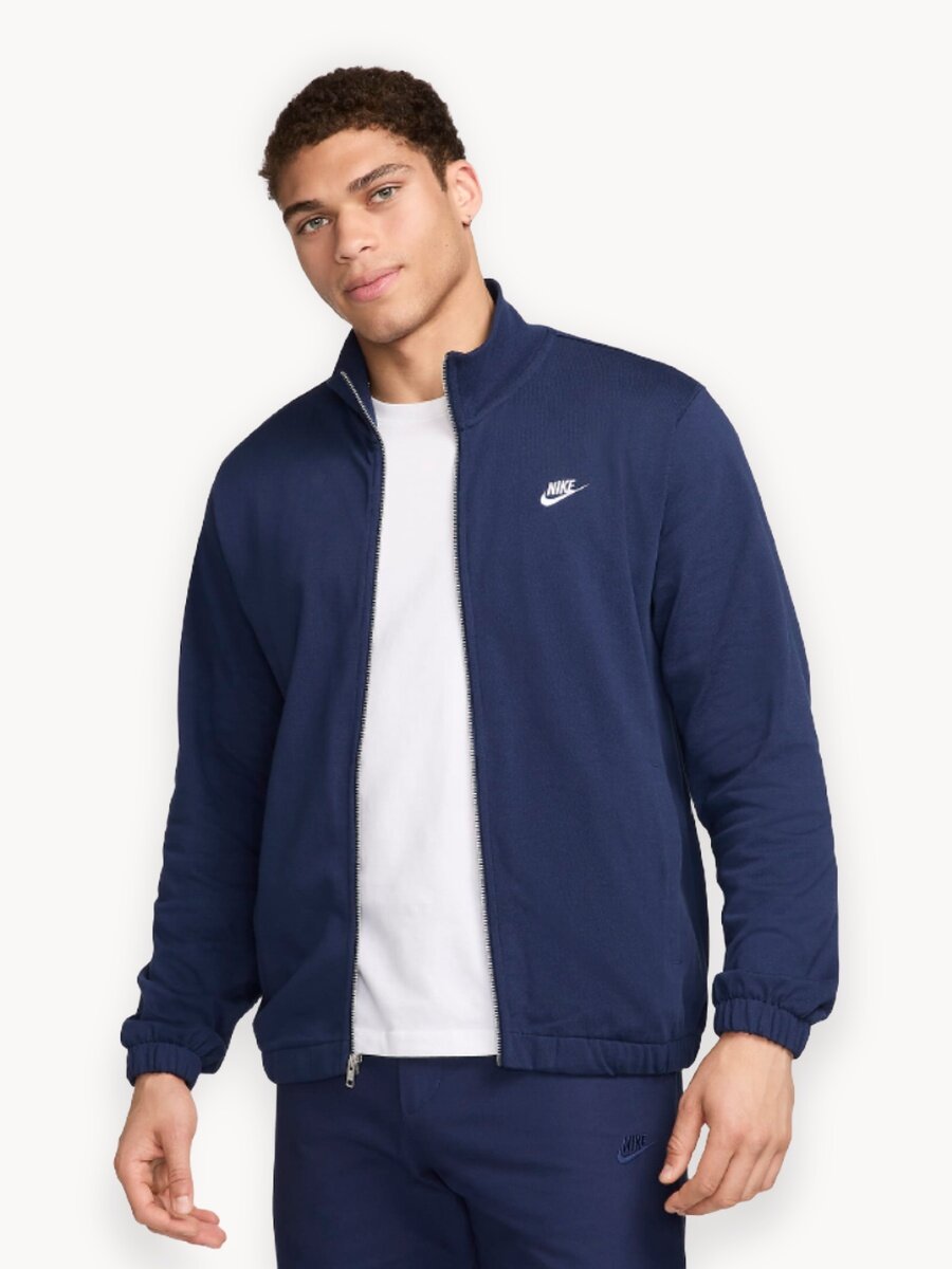 Олимпийка NIKE Club, размер XL INT, , темно-синий