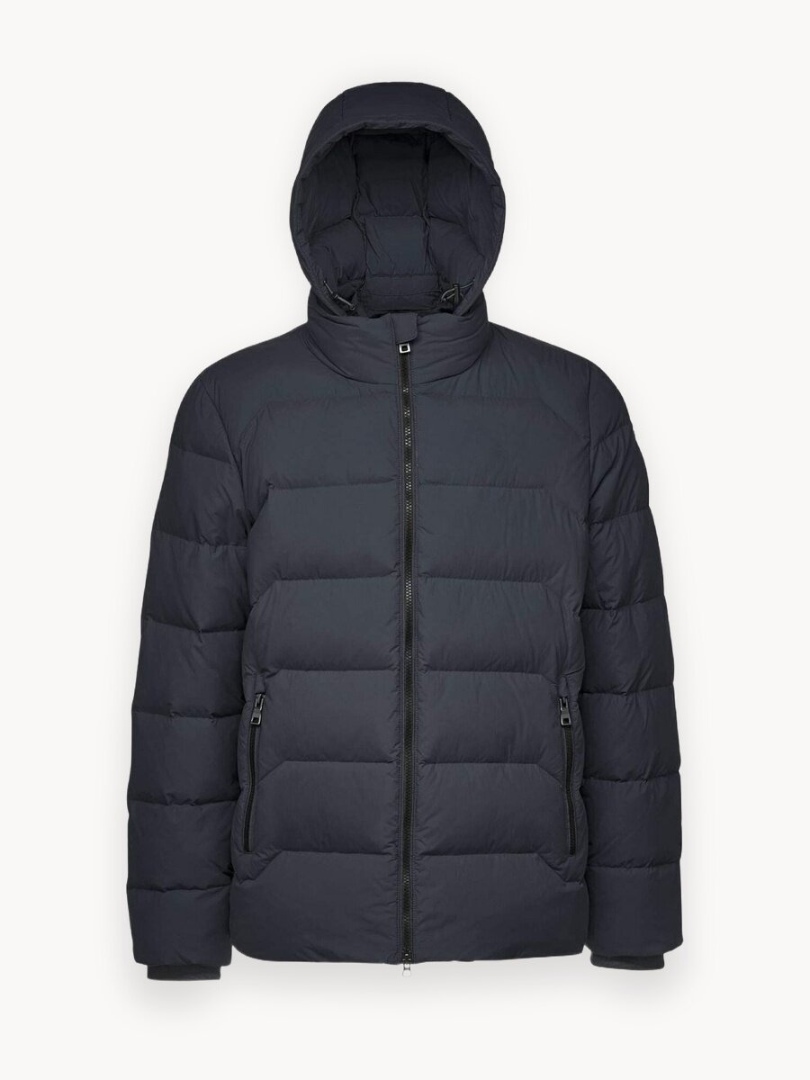 Пуховик GEOX Elver, размер 50 RU, синий