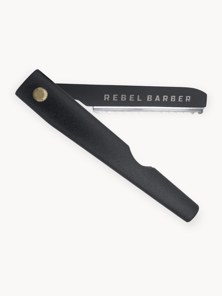 Филировочная бритва со сменными лезвиями REBEL BARBER Hairshaper (лезвия в комплект не входят)