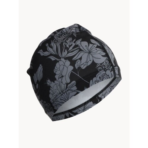 Шапочка для плавания взрослая ONLYTOP Flowers, тканевая, обхват 54-60 см