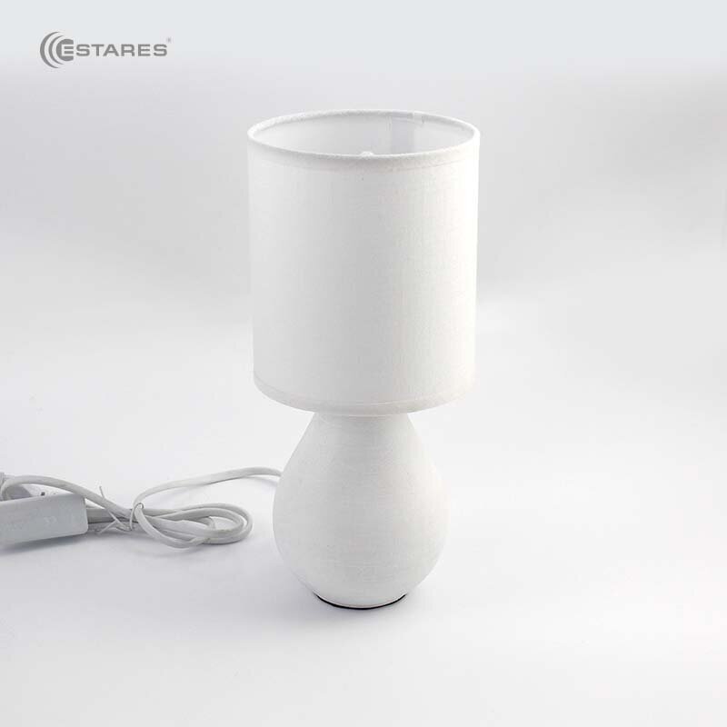 Настольная лампа бета 1xE14 белая- Estares