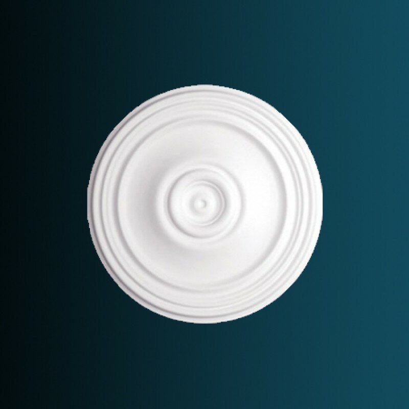 Потолочная розетка Перфект B3025 полиуретан 535 см в диаметре 1 штука под