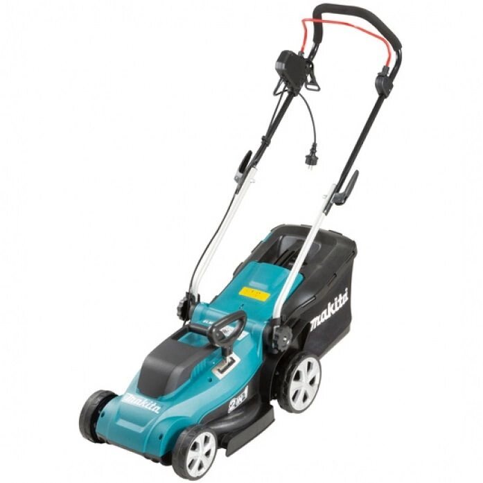 Газонокосилка роторная Makita ELM3320 1200Вт, Регулировка высоты скашивания, Складная ручка