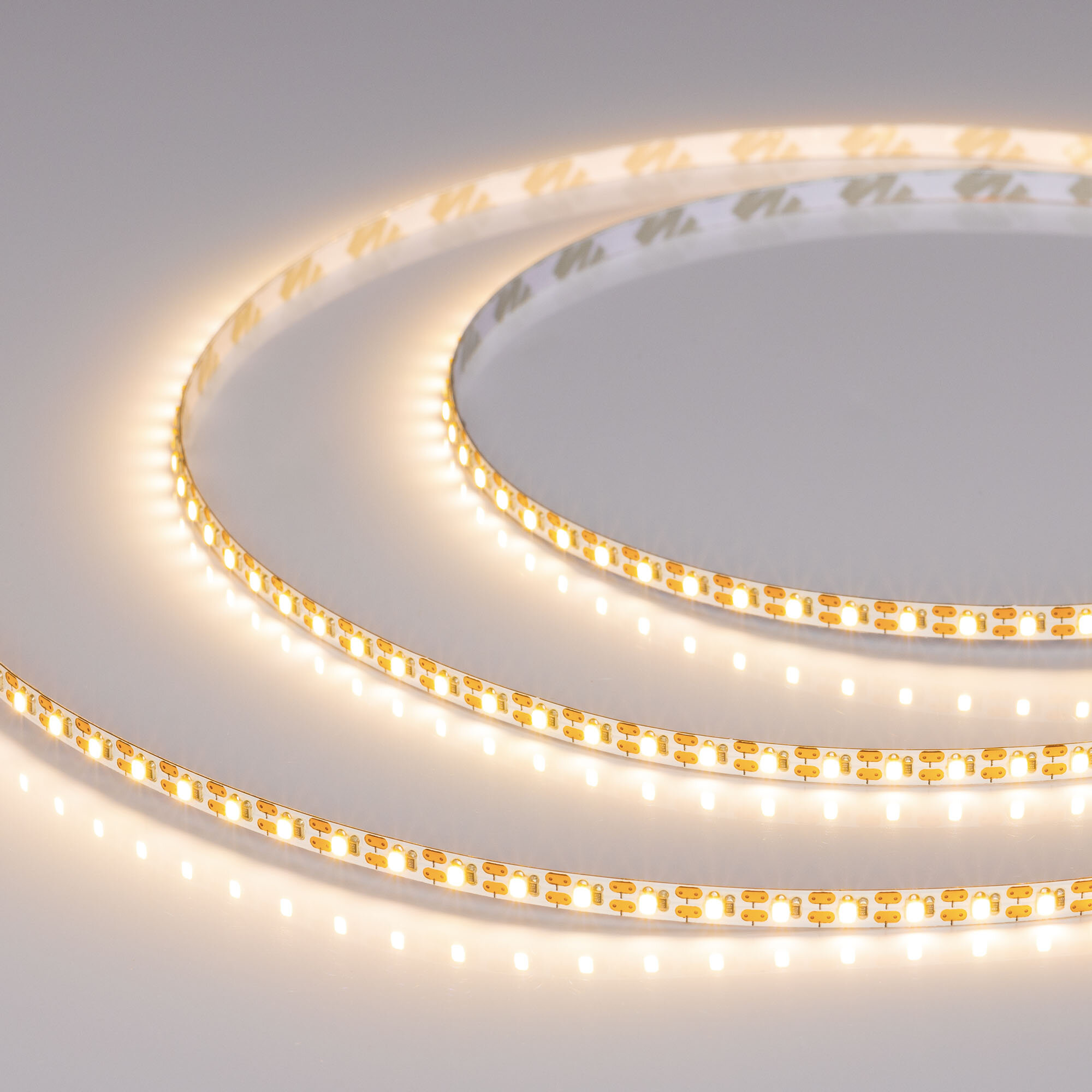 Светодиодная Лента FC-M160-4mm 24V Warm3000-CX1 (10 W/m IP20 5m) (Arlight резка 1 светодиод) 057859