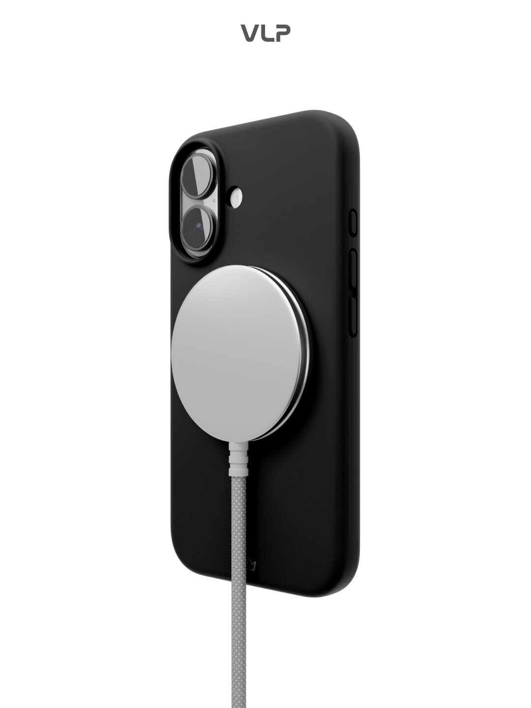 Чехол на iPhone 16 с MagSafe VLP Aster Case, черный — фото 1