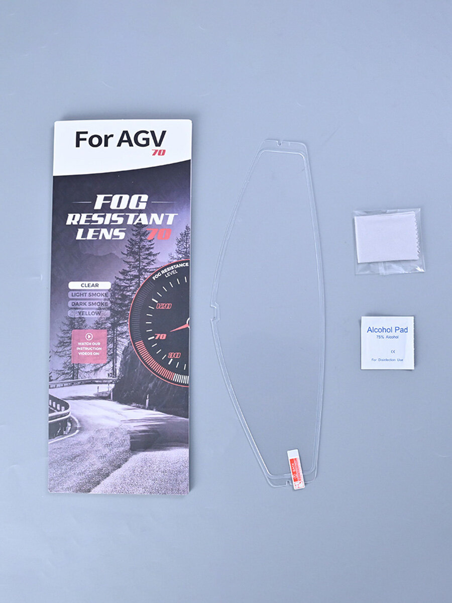 Запчасть для мотошлема Пинлок для визора NEW AGV K3 прозрачный